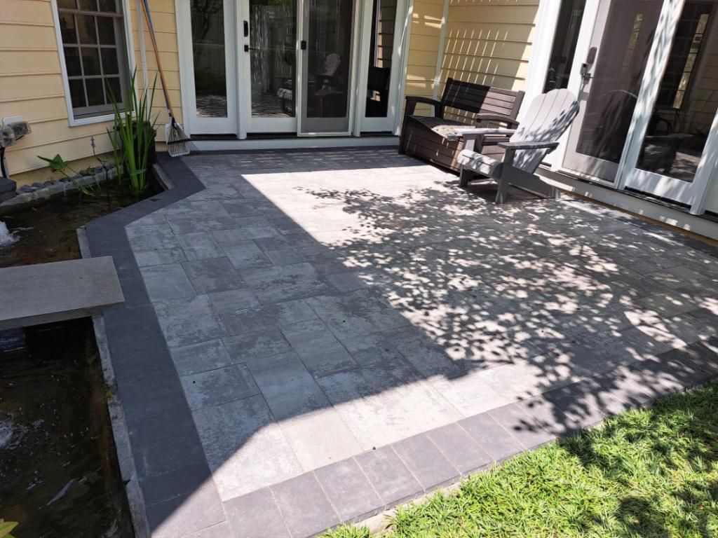 Pearl Koi Pond Patio